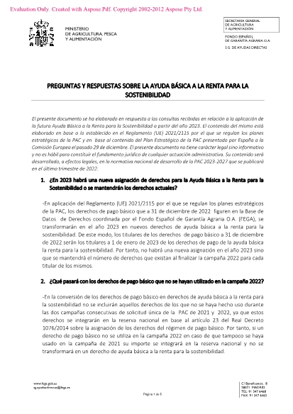 Preguntas Y Respuestas Sobre La Ayuda B Sica Pac