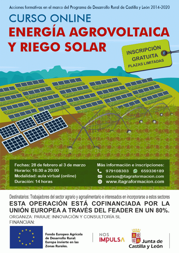 Energía Agrovoltaica Y Riego Solar